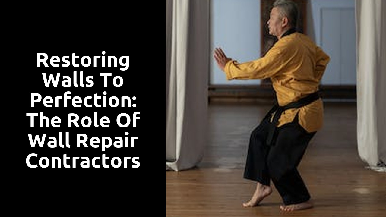Restoring Walls to Perfection: The Role of Wall Repair Contractors